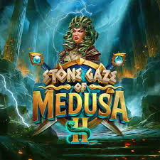 Stone Gaze of Medusa 2 casino game by Stakelogic – featured logo at Mega Casino